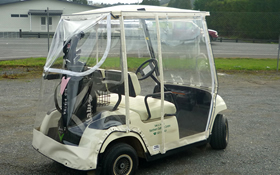 golf cart clears